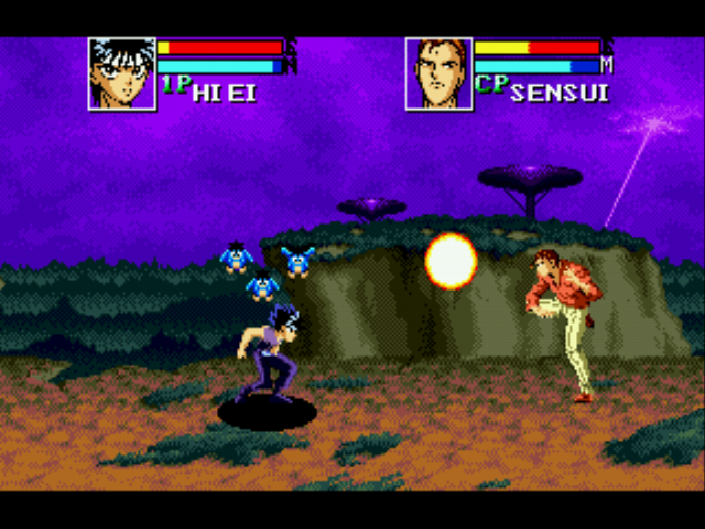 YuYu Hakusho - Sunset Fighters Screenshot 1